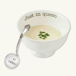 Just in Queso Nacho Cheese Serving Bowl - Serving Dishes And Platters