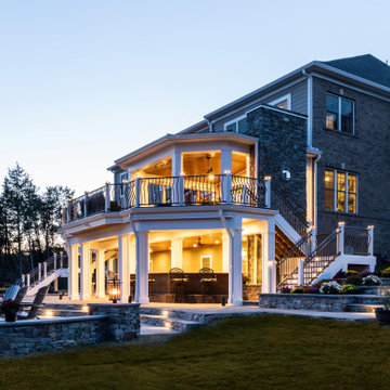 Fascinating Outdoor Living Space When it is Cold, Warm or Hot in Centreville VA