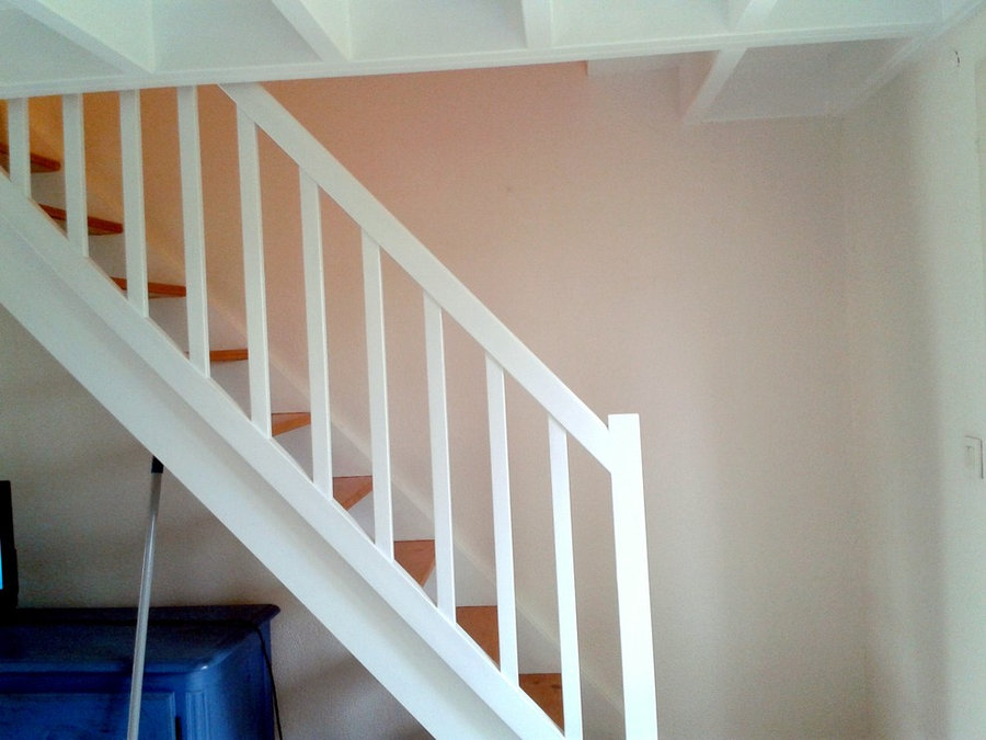 Mise en peinture d'escaliers