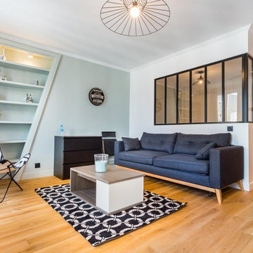 Rénovation d'un appartement avec verrière