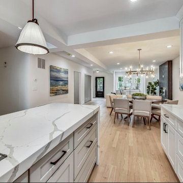 Spacious Kitchen and Elegant Living Area Remodel in Belmont