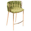 Milano Counter Chair, Green