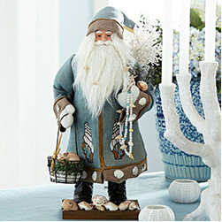 Seaside Santa - New - Holiday Accents And Figurines