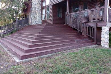 Back Porch and Stair Build