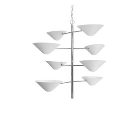 Worlds Away Furniture - Salem Metal Chandelier - Chandeliers