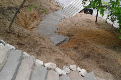 Example of a beach style exterior home design in Other