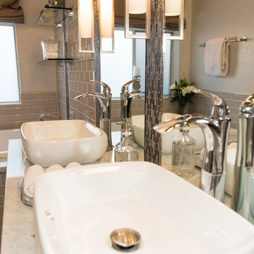 Glendale Contemporary Master Bathroom