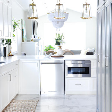 Classic White and Gold - Burnaby Home