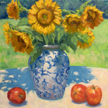Still life paintings