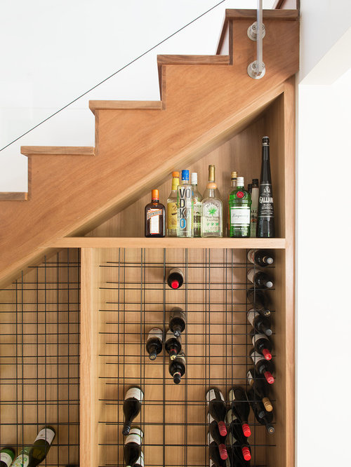 Wine Bar Under Stairs Ideas, Pictures, Remodel and Decor