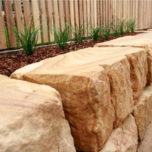 sandstone wall