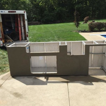 Outdoor Grill Island - Hinckley