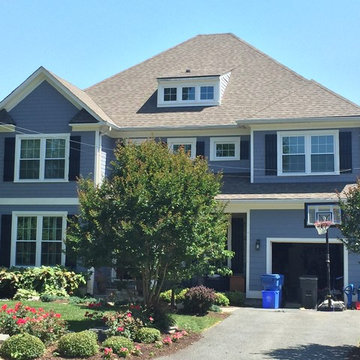 5007 Greenway Dr., Bethesda, MD - Triple Pane Window Installation