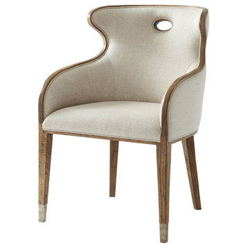 Modern Scoop Back Dining Chair