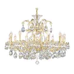 Inviting Home - Maria Theresa Crystal Chandelier - Chandeliers