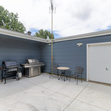 11th Street Detached Garage Build Before/Afters