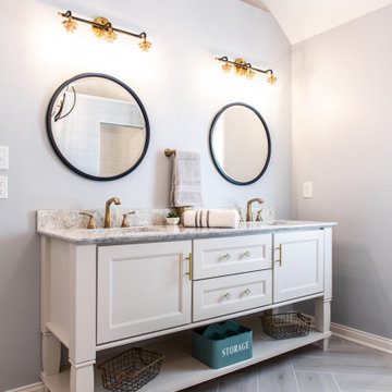 Westfield Waterfall Wall Master Bath