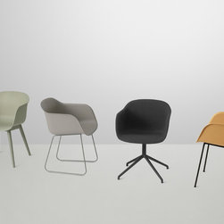 Fiber Chair - Swivel base - Dining Chairs