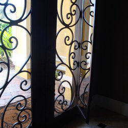 Forge Iron Designs Wrought Iron Doors - Front Doors
