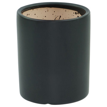 Ceramic Pot Small 6'' Black
