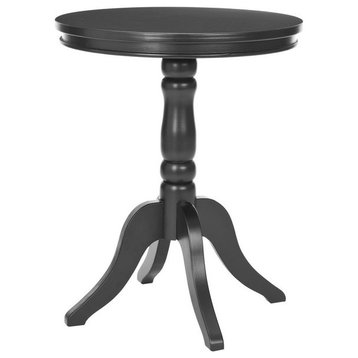 Ashley Round Top Side Table Black