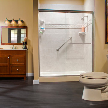 Almond Shower Base