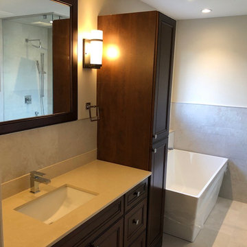 Major Bathroom Remodeling in 2 Oakville Bathrooms