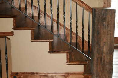 Inspiration for a staircase remodel in Albuquerque