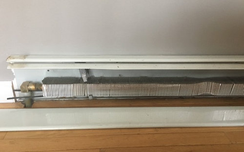 Toe Kick To Replace Baseboard Heater, Installing Kitchen Cabinets Over Baseboard Heaters