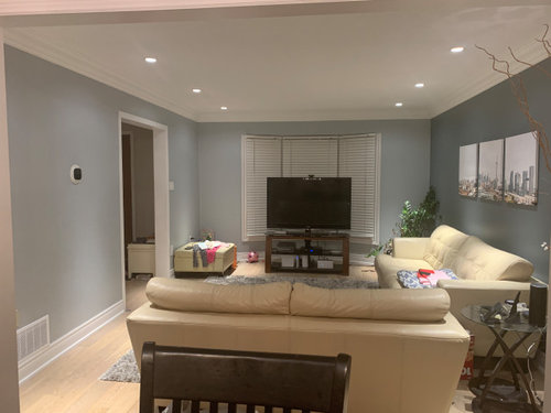 Living Room Layout - TV Location