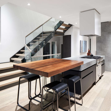 Contemporary Kitchen - Industrial Infill