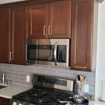 Kitchen remodeling and custom cabinetry addition - Manhattan, NY