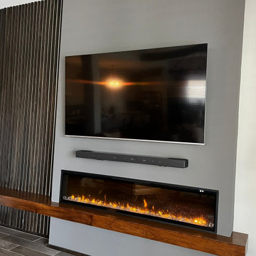 Fireplace at Bentridge Valley