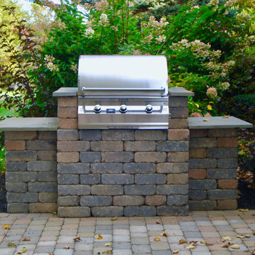 Paver Perfection: Patio & Grill Area