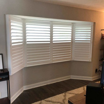 Budget Blinds Bay Window Plantation Shutters