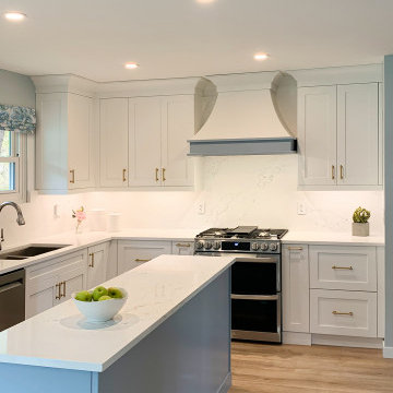 Bright Coastal Kitchen Remodel
