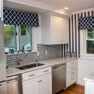 Wellesley, MA Colonial Home - Kitchen Remodel