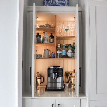 Timeless Blue Island Kitchen