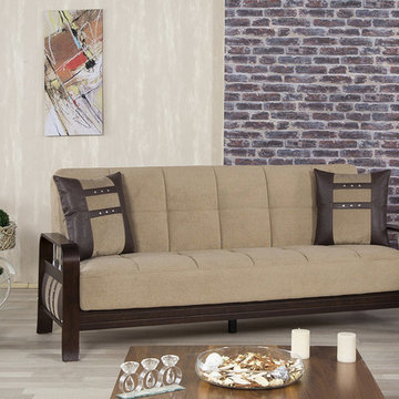 Studio NYC Sofa Bed | Magnum Brown