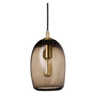 Mini Pendant Handblown Glass Ceiling Light Contemporary Pendant Lighting by Casamotion Houzz