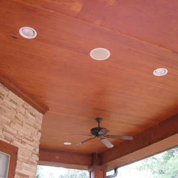 Wood Porch Ceiling
