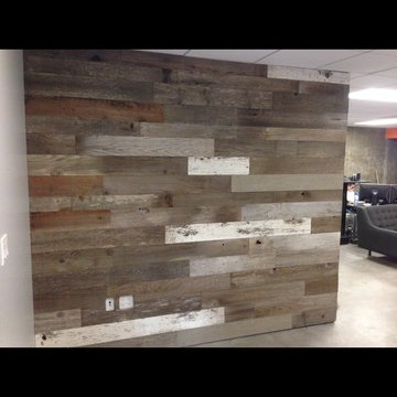 Reclaimed Wood Walls