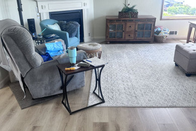 Living room photo in Seattle