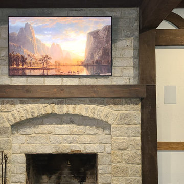 Virginia Upper Brandon Plantation Hunting Lodges - Fireplace TV, Music System