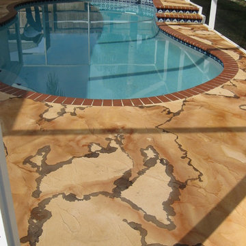 Pool deck at Meadow Point