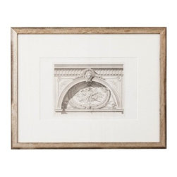 Amy Howard Drawing &ldquo;Palais de Fontainebleau&rdquo; - Drawings And Illustrations