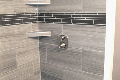 Custom Shower with Countertop