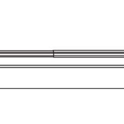 Kirsch Continental II Curtain Rod Combo - Curtain Rods