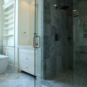 Carrara Marble Bathroom