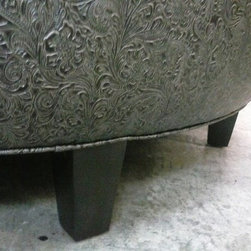 Circle Leather Banquette Sofa - Products